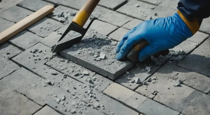 Jak skutecznie usunąć cement z kostki brukowej? Sprawdzone metody i porady Jak skutecznie usunąć cement z kostki brukowej? Sprawdzone metody i porady