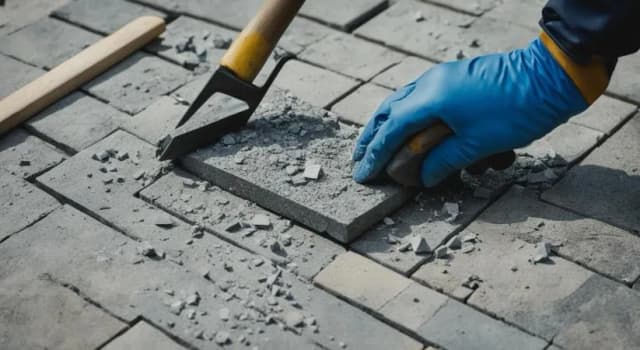 Jak skutecznie usunąć cement z kostki brukowej? Sprawdzone metody i porady Jak skutecznie usunąć cement z kostki brukowej? Sprawdzone metody i porady
