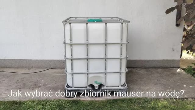 Jak wybrać i skutecznie zainstalować zbiornik na wodę 1000l Jak wybrać i skutecznie zainstalować zbiornik na wodę 1000l