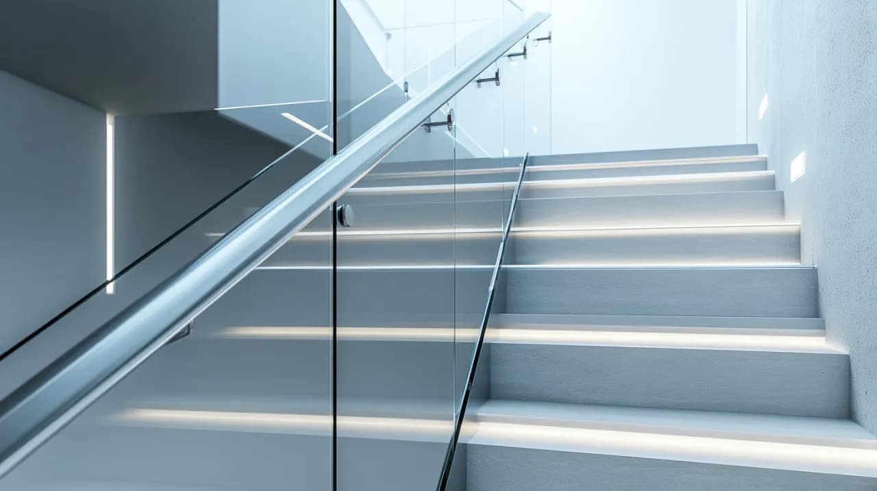 Nowoczesne rozwiązania i trendy w balustradach szklanych na schody Nowoczesne rozwiązania i trendy w balustradach szklanych na schody